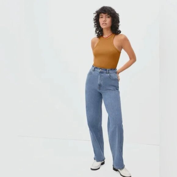 Everlane The Ribbed Cutaway Tank - Picture 1 of 8